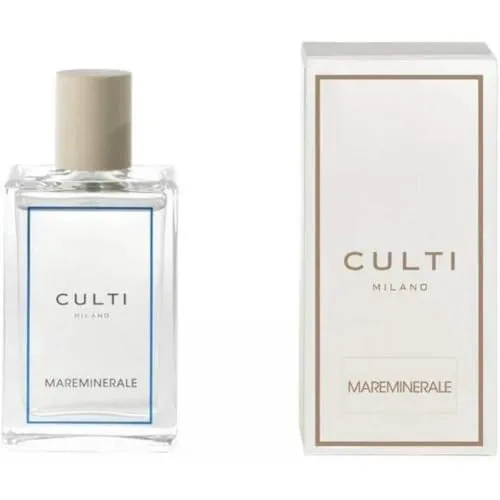 Culti Milano Raumduft Raumspray Mareminerale 100 ml - Lufterfrischer mit maritimem Duft, der die reinigende Energie des Meeres in Ihr Zuhause bringt – ideal für Frühling und Sommer.