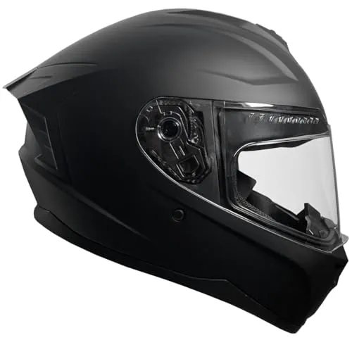 Produktbild Integralhelm RALLOX M72 schwarz matt Größe XL