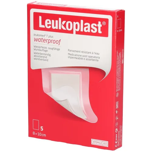 Leukoplast Leukomed T Plus Sterile 8 x 10 cm Pack of 5