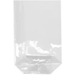 Starpak 300 Bodenbeutel, PP 15 cm x 10 cm x 3,5 cm transparent