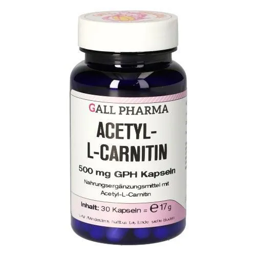 Acetyl-L-Carnitin 500 mg Kapseln