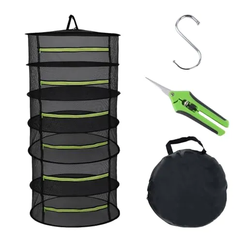 Wäscheständer Schwarz von XURUIAU