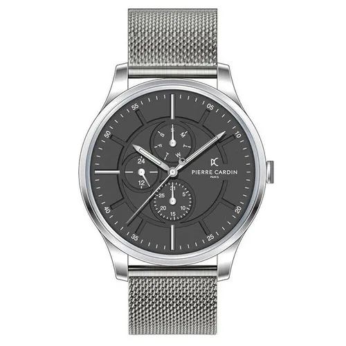 Pierre Cardin Herren Uhr Armbanduhr La Gloire Edelstahl A-PC902731F107