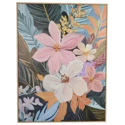Wandbild - 60 x 80 cm - Mehrfarbig - Holzrahmen