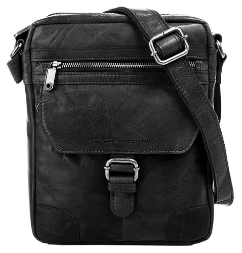 Spike & Sparrow Unisex-Erwachsene 24251n00 Tasche mit Tragegriff oben, Schwarz - Damen-Schultertaschen, modische iPad-Tasche mit praktischem Tragegriff für stilvolle Mobilität.