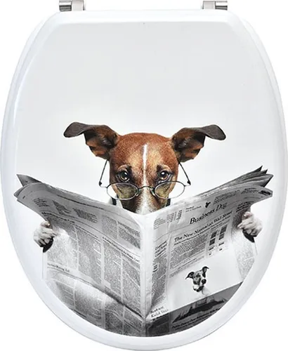 Tendance WC-Deckel MDF 18 Zoll mit Edelstahl-Befestigungen