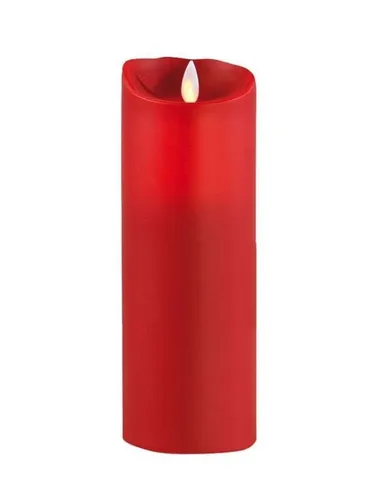 SOMPEX LED-Kerze Flame 23cm rot mit Timer in rot von SOMPEX
