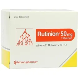 Rutinion 250 ST - Traditionelles Arzneimittel für müde Beine - Arzneimittel zur Linderung von Schweregefühl in den Beinen, ideal für Menschen mit müden Beinen. Wirkt mild und effektiv.
