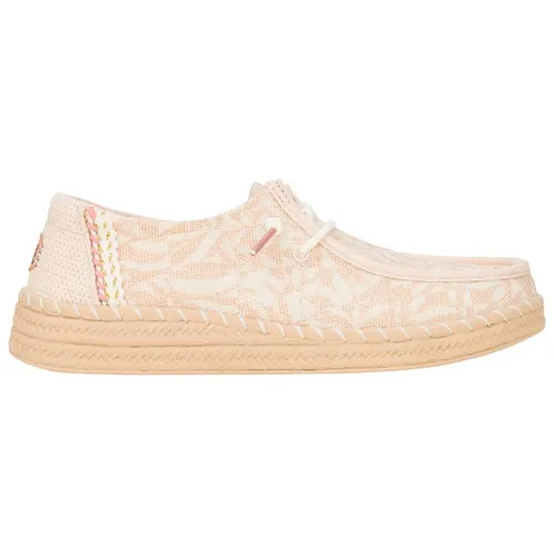 HeyDude Women's Wendy Espadrille Retro Palm - Sneaker 41 - Bequeme Slipper mit luftigem Palmenprint in Beige, ideal für den Alltag. Entdecken Sie weitere tolle Modelle von HeyDude im Bergfreunde.de Online-Shop!