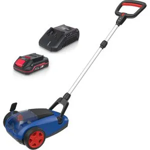 Güde Rasenmäher ERM 18-201-30: Akku Einhand-Rasenmäher mit Mulchfunktion - Sichelmäher für kleine Rasenflächen bis 45 m², mit 21 cm Schnittbreite, 3-stufiger Schnitthöhenverstellung und leichtem, kompaktem Design für müheloses Mähen und einfache Handhabung.