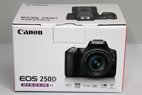 Produktbild CANON Eos 250D Kit mit 18-55 IS STM schwarz