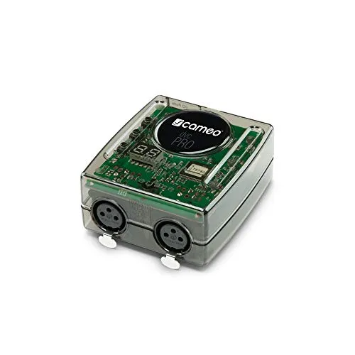 Cameo DVC Pro DMX-Interface & Software - Licht & Bühne, USB-Interface mit 1024 DMX-Kanälen im Live-Modus und intuitiver Software für kreative Lichtsteuerung.