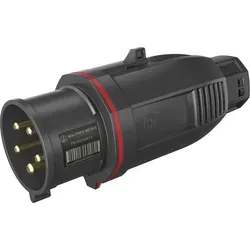 Walther Electric FW230506CC CEE NEO Stecker One-Touch, 400V, 32A, 5P, 6h, IP54, mit Käfigzugfeder-Technik