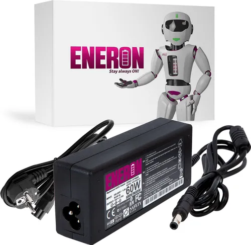 Netzteil Laptop Ladegerät 60W 19V 3.16A 5.5x3.0mm Kompatibel für Samsung Notebook schwarz Power Adapter