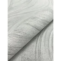 Newroom Vliestapete Vitucci Hellgrau Wellen Modern Strukturiert FSC®