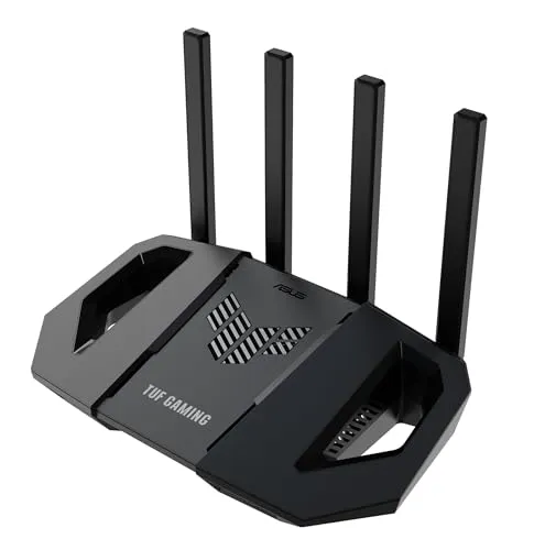 ASUS TUF Gaming BE3600 Router - Dual Band WiFi 7, ultraschnelle 3600 Mbps, unterstützt WiFi Mesh und bietet hohe Netzwerksicherheit