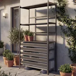 Aluminium Verkleidung für Klimaanlage/Wärmetauscher MCW-P95, anthrazit