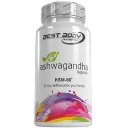 Best Body Nutrition - Bio* Ashwagandha - 60 Kapseln