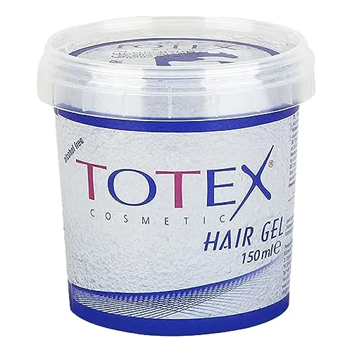 Totex EXTRA STRONG Hair Styling Gel I Extra Stark haargel I hartes und glänzendes effekt I durchsichtig I klar I alkoholfrei I 150ml