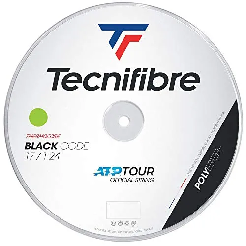 Tecnifibre Black Code 200M Lime Tennis Saitenrolle von Tecnifibre