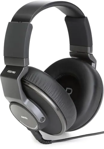 AKG K553 MKII Closed-Back Studio Kopfhörer in schwarz von AKG
