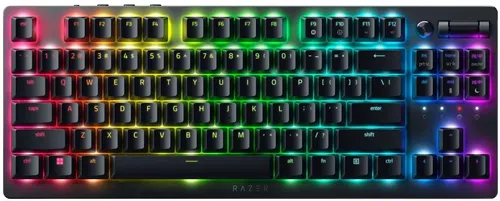 Razer DeathStalker V2 Pro - Kabellose Gaming-Tastatur - Tastaturen mit Razer linearer optischer Switch für blitzschnelle Reaktionen, kabellos über 2.4 GHz oder Bluetooth 5.0 - perfekt für Gamer!