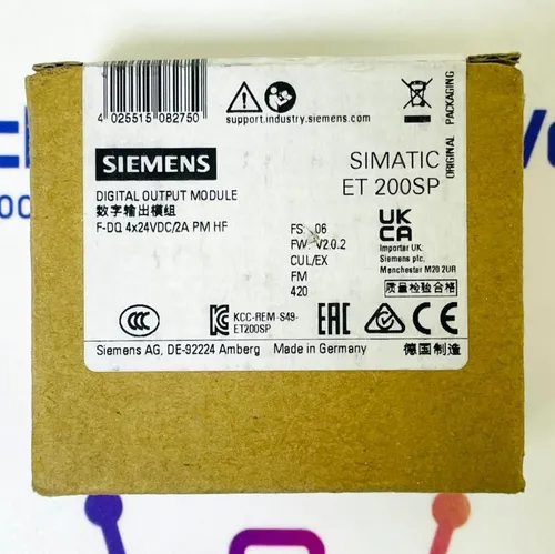 Produktbild SIEMENS Simatic ET200SP F-DQ 4x24VDC/2A
