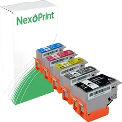 Kompatible Tinten für Epson C13T02G740 202XL Multipack KCMY PBK 5