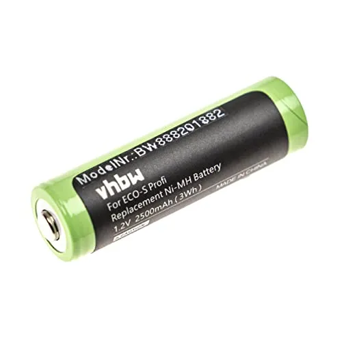 Produktbild vhbw Akku kompatibel mit Tondeo ECO-S Rasierer, Haarschneider (2500 mAh, 1,2 V, NiMH)
