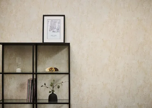 Vliestapete Putzoptik Vintage Struktur Creme Beige Metallic 78629-2 (3,06€/1qm)