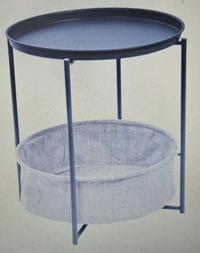 Beistelltisch Linda   in schwarz von ONVAYA