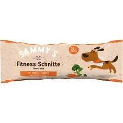 Bosch Petfood Sammys Fitness-Schnitte mit Brokkoli & Karotten 25 g - 20 Stück für Hunde - Leckerbissen für Hunde, reich an frischem Hühnchen und Gemüse, ideal für eine gesunde Belohnung mit ausgewogenen Nährstoffen.