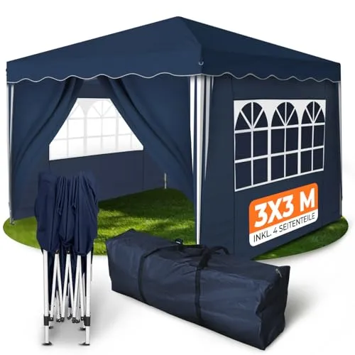 Kronenburg Faltpavillon 3x3 m in blau von Kronenburg