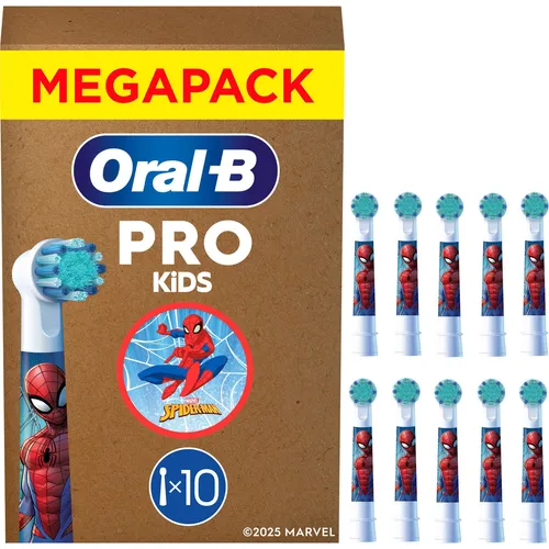 Oral-B Aufsteckbürsten Kids Spiderman 10er Pack - Spaß beim Zähneputzen mit den Oral-B Aufsteckbürsten Kids Spiderman. Ideal für Kinder, fördern sie die tägliche Zahnpflege und haben ein kindgerechtes Design.