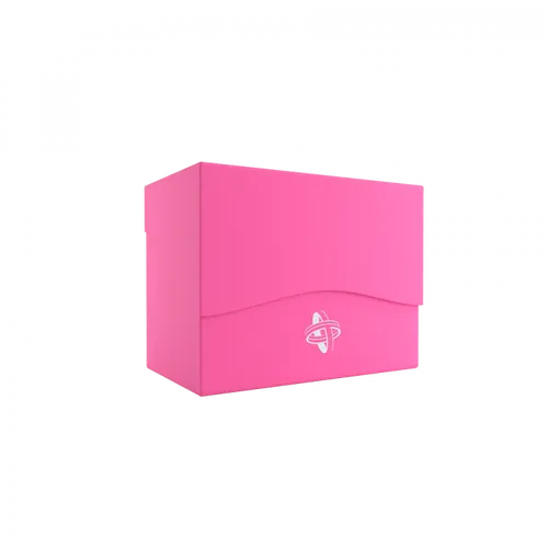 Gamegenic Spiel GGS25050 - Side Holder 80+ Pink Kartenbox, stilvolle Aufbewahrung für Sammelkarten in rosa