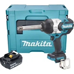Makita DTW 1005 F1J Akku Schlagschrauber 18 V - Schlagschrauber mit 1360 Nm Drehmoment, bürstenlosem Motor und XPT-Technologie für maximale Leistung und Langlebigkeit, ideal für schwere Anwendungen.