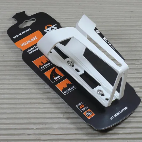 SKS Velocage 11481 Trinkflaschenhalter Kunststoff weiß glänzend ca. 40 Gramm
