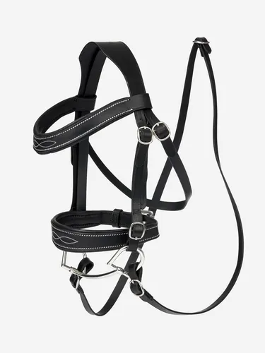 LeMieux Black Trense Hobby Horse Competition Bridle von LeMieux