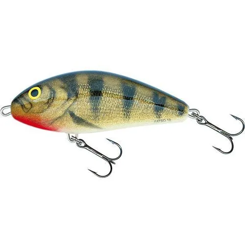 Wobbler Salmo Fatso  Schwimmend 10cm 48g EMERALD PERCH QFA004