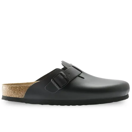 BIRKENSTOCK Clogs BOSTON in Schwarz, Größe 41 - Hausschuhe mit ergonomischem Fußbett für optimalen Tragekomfort. Ideal für Zuhause oder unterwegs, jetzt versandkostenfrei auf Spartoo.de bestellen!