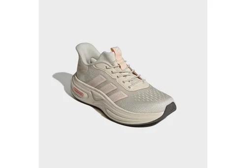 adidas Damen Cloudfoam CUXXION Schuhe, Wonder White/Bliss Orange/Pure Orange, 38 EU - Bequeme Damen-Schuhe mit elastischen Schnürsenkeln und atmungsaktivem Obermaterial. Ideal für den täglichen Einsatz, dank der leichten Cloudfoam-Dämpfung und rutschfester Gummiaußensohle.