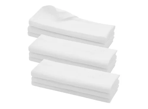 Engelland Geschirrtuch Küchentuch 9-tlg. aus 100% Baumwolle - Praktisches Vorteils-Set von Engelland: Die saugfähigen Küchentücher in Rippenstruktur sorgen für streifenfreies Trocknen von Geschirr und Glas. Mit integrierter Aufhängeschlaufe und modernem Design – ideal für jede Küche!