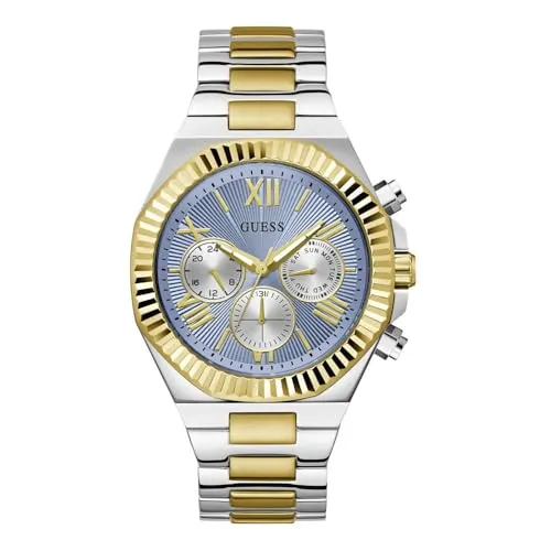 GUESS Armbanduhr GW0703G3 - Moderne Armbanduhr für Herren, stilvolles Design mit präziser Quartz-Uhrwerk für zuverlässige Zeitmessung.