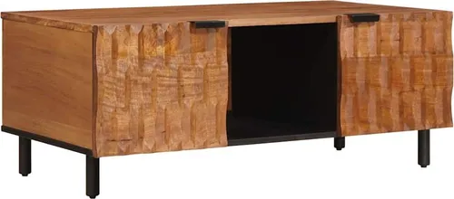 Maison Exclusive Couchtisch Braun 100 x 54 x 40 cm aus Massivholz