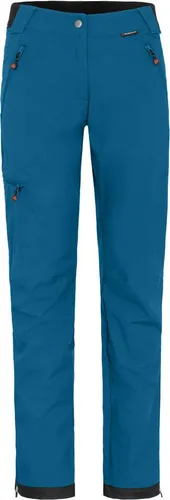 Bergson TESSE COMFORT Damen Softshellhose - Winddichte und strapazierfähige Outdoorhose für Damen in Normalgrößen, ideal für aktive Outdoor-Aktivitäten. Farbe: Saphir blau, Größe: 38.