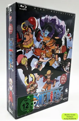 ONE PIECE - Box 36 Blu-ray - Episoden 1026-1050 - Filme: Entdecken Sie die Abenteuer von ONE PIECE in der 20. Staffel auf 4 Blu-ray Discs, mit deutscher und japanischer Sprache, ideal für Anime-Fans!