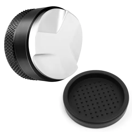 Coffee Leveler Verteiler, Coffee Distributor 53mm, Leveler Höhenverstellbar, Edelstahl, Gleichmäßige Verteilung von Kaffeepulver im Siebträger vor Dem Tampen, Passend für Sage Barista Express
