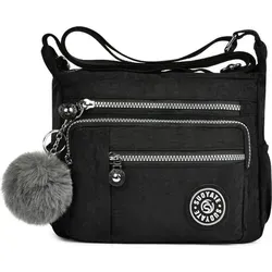 Aucuu Nylon Umhängetasche Damen