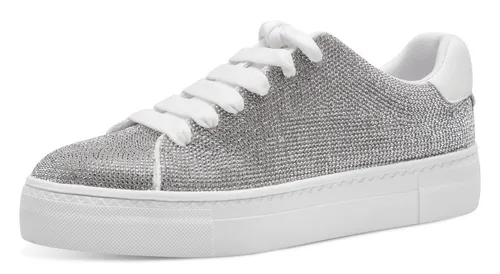 Plateausneaker TAMARIS, Damen, Gr. 36, silber in silber von Tamaris