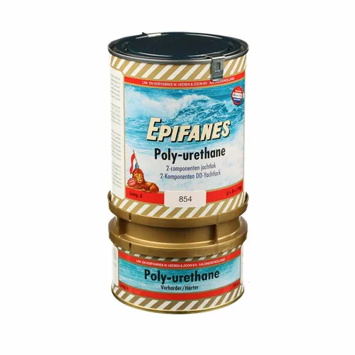 Epifanes Poly-urethane Lack 2-Komponenten E4-854, Dunkelblau,750g